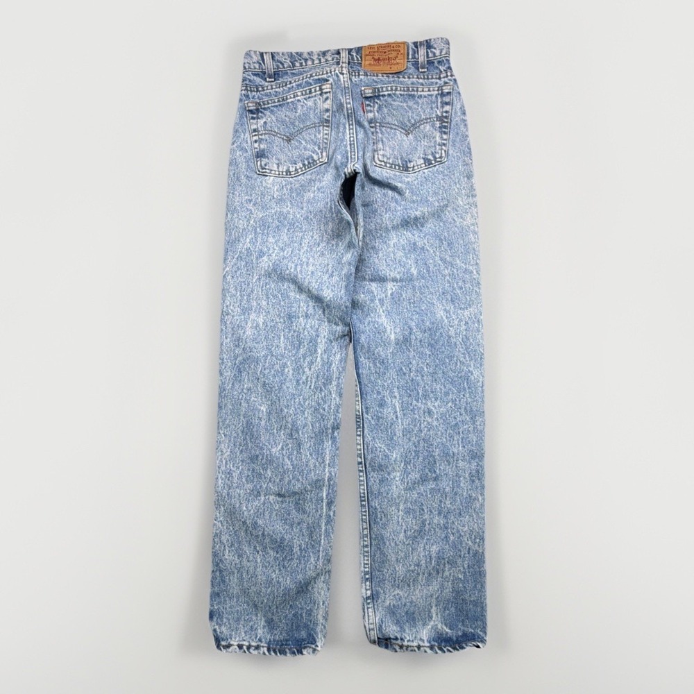 VTG Levi's 506 Acid Wash Made In USA Jeans Mens 29x30 (Tag 31x32)